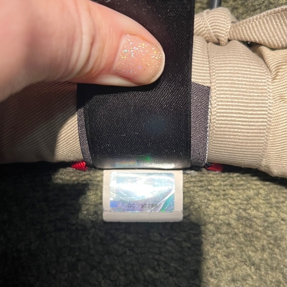 The North Face Quarter Zip Pullover Fleece Sweater Green Sz LG - Picture 8 of 11